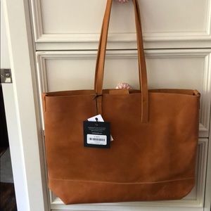 Able tote with crossbody strap